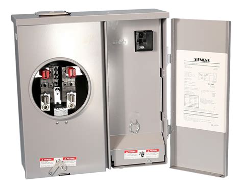 200 amp electric meter box|200 amp meter main combination.